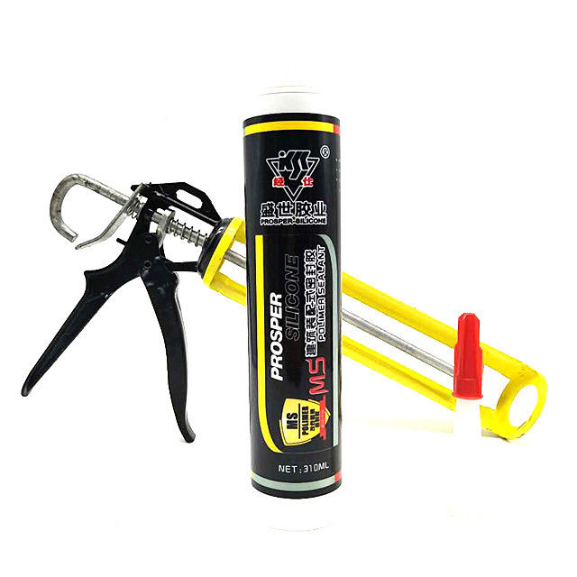 High Modulus Hybrid Adhesive Sealant / Black Underwater Adhesive Sealant