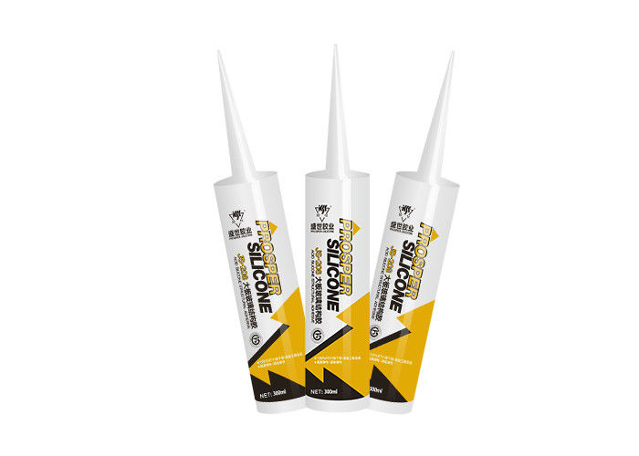 Waterproof Acetic Aquarium Silicone Glue , Swimming Pool Silicone Sealant