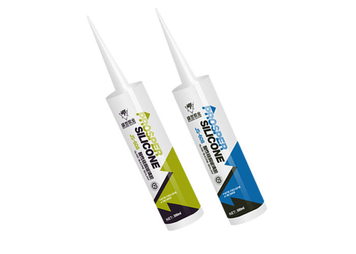 Matte Finish Glazing Glass Silicone Sealant , Bathroom Waterproof
