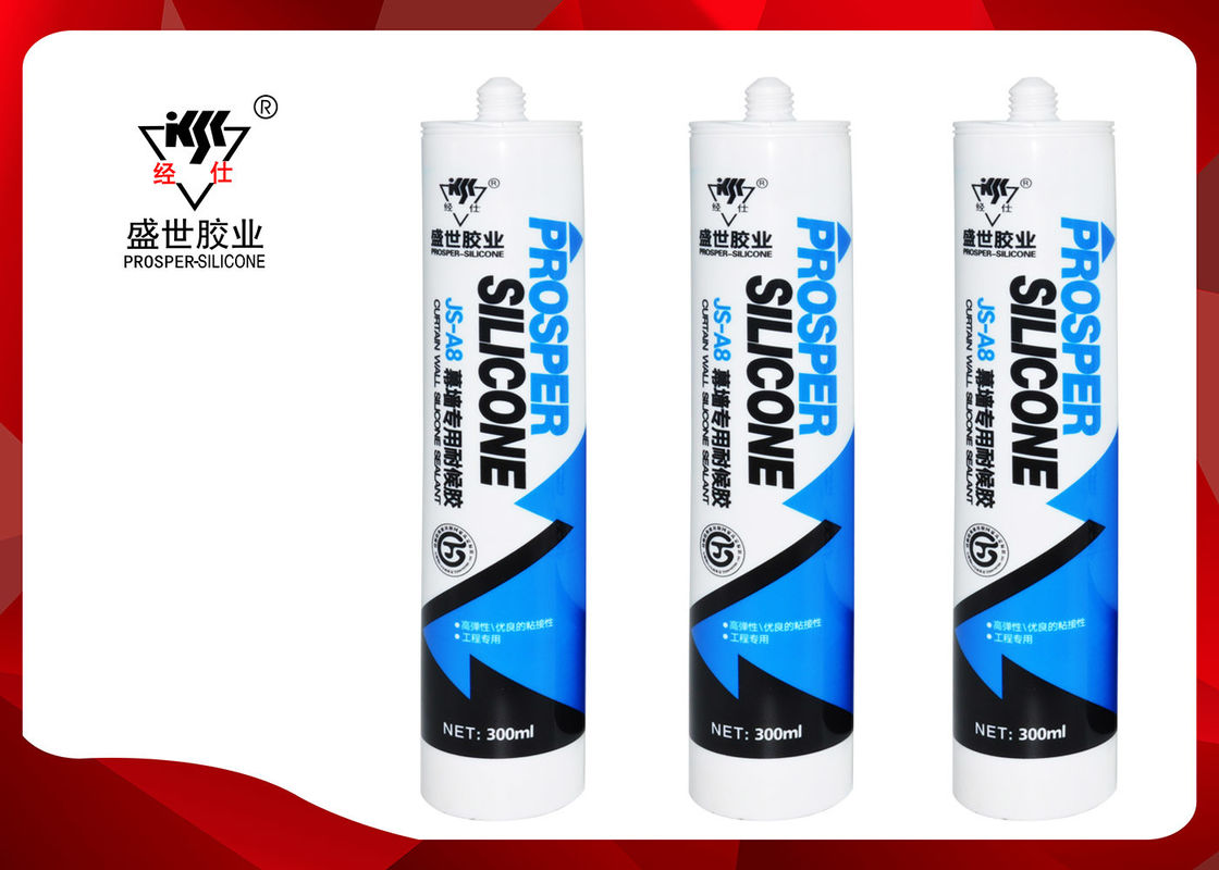 Fast Drying Curtain Wall Silicone Sealant Heat Resistant Low Modulus