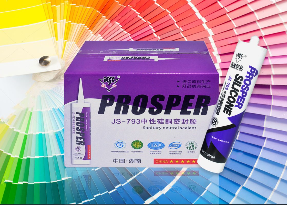 Odorless Fast Drying Neutral Silicone Sealant Non Corrosive Cure System