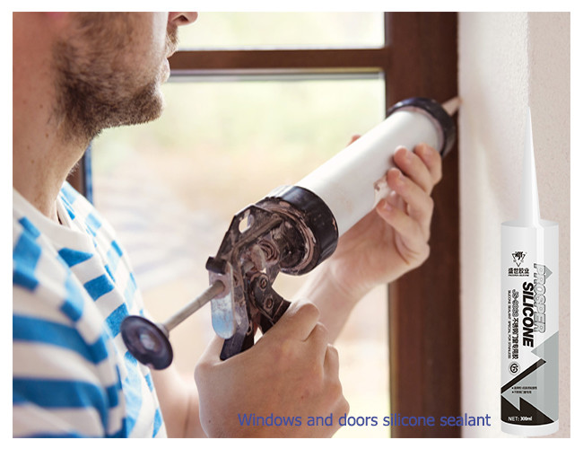 Iron / Stainless Steel Silicone Sealant , Non Toxic Silicone Sealant