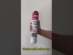 The application of PU foam (polyurethane foam) in joint filling and hole sealing