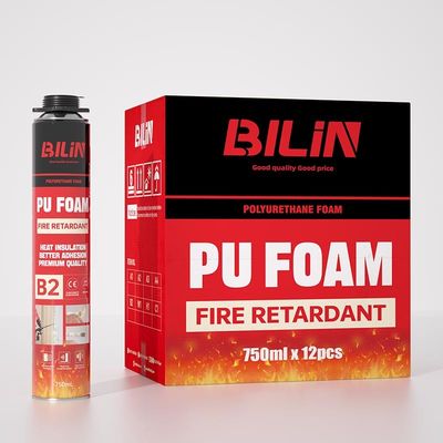 Fire Retardant B2 Pu Foam Polyurethane Insulation Material Expandable Spray Fire Rated Pu Foam