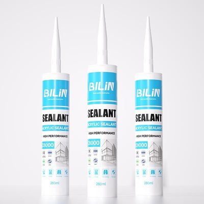 Transparent Siliconized Latex Caulk Mildew Resistant Non Toxic Eco Friendly