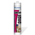 Neutral Clear Silicone Sealant 280ml Waterproof 300ml Bathroom White Sanitary Silicone