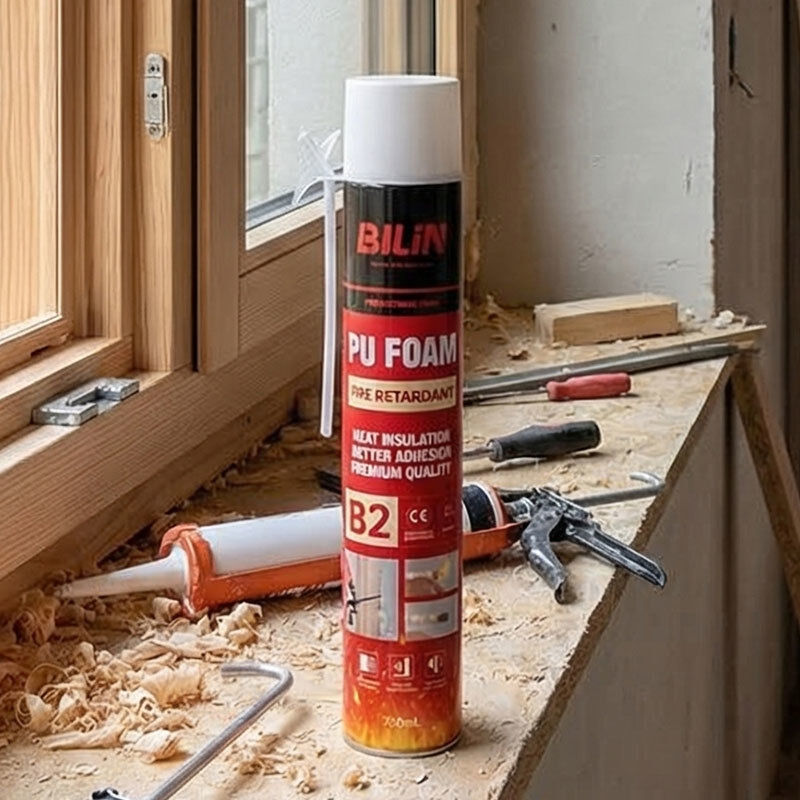 750ml B2 Fireproof Expanding Foam Sealant General Purpose Fire Rated PU ...