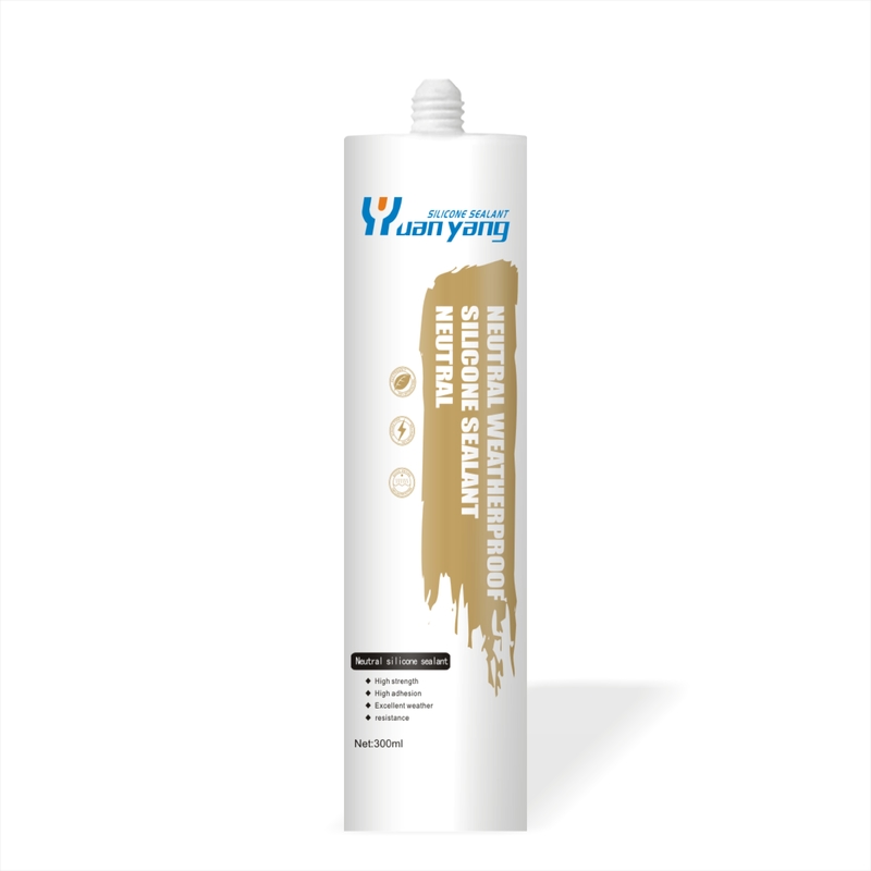 Neutral Structural Glazing Sealant White Glass Roof Neutral Cure Silicone