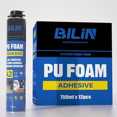 Eco Friendly Adhesive PU Foam Foaming Polyurethane Glue For Construction Sealing