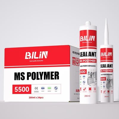 Low Odor Ms Polymer Adhesive Zero Shrinkage Paintable Alkali Resistant
