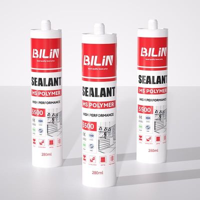 Eco-Friendly MS Polymer Sealant Neutral, Waterproof & Mildew-Resistant, Odorless and Formaldehyde Free Glass Adhesive
