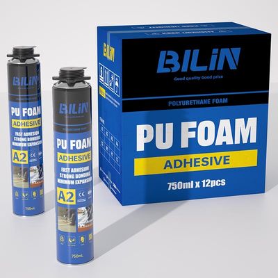 High Strength Polyurethane Foam Adhesive Spray Temperature Resistance