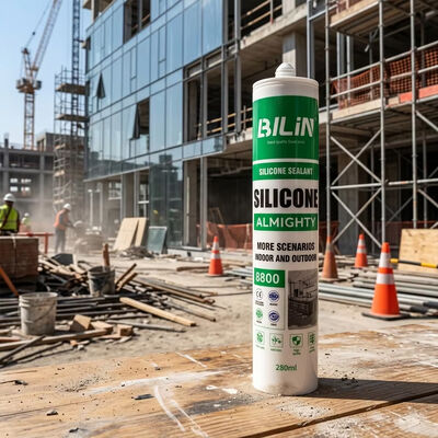 Quality 280ml Neutral Silicone Sealant Super Sticky Non corrosive Silicone Sealant Suitable for Glass Metal and Plastic Surfaces factory