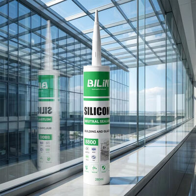 Quality Anti-aging Neutral Silicone Caulk, Clear Adhesive for Curtain Wall & Glass Roof Sealing, Stable Sealing Performance factory