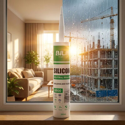 Quality All-weather Clear Silicone Sealant, Anti-aging Adhesive for Indoor & Outdoor Construction, Reliable Waterproof Effect factory