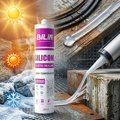 Quality High Durability Acetoxy Silicone Adhesive Sealant Engineered for Tough Conditions Delivering Adhesion and Resistance to Aging factory