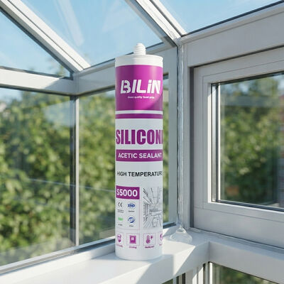 Quality Wholesale Acidic Silicone Sealant Clear Waterproof Glue For Glass Sunroom And Display Window Sealing factory