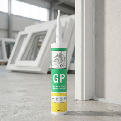 Quality Factory Wholesale GP Silicone Sealant Weatherproof Anti-mold Adhesive For Doors Windows And Wall Joints factory