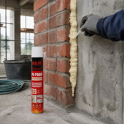 Quality High Density B2 Grade PU Foam Fire Resistant Polyurethane Spray Foam For Construction Gap Filler factory