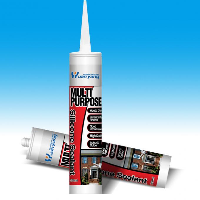 OEM 100 Transparent Bathroom Sealant Construction Sanitary Silicone