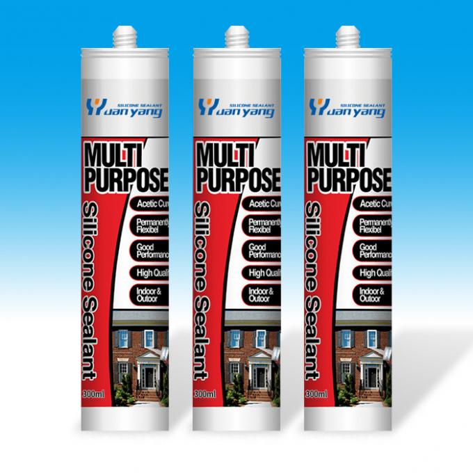 General Use 280ml 300ml 590ml RTV Silicone Sealant For Construction